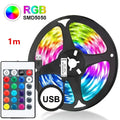 Smart RGB LED Strip Lights 5050 – Bluetooth, Music Sync, Remote Control